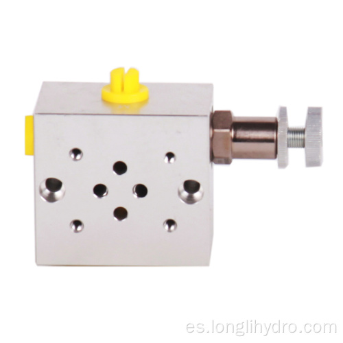 Electroválvula de presión de solenoide Valve Manifold Block Design